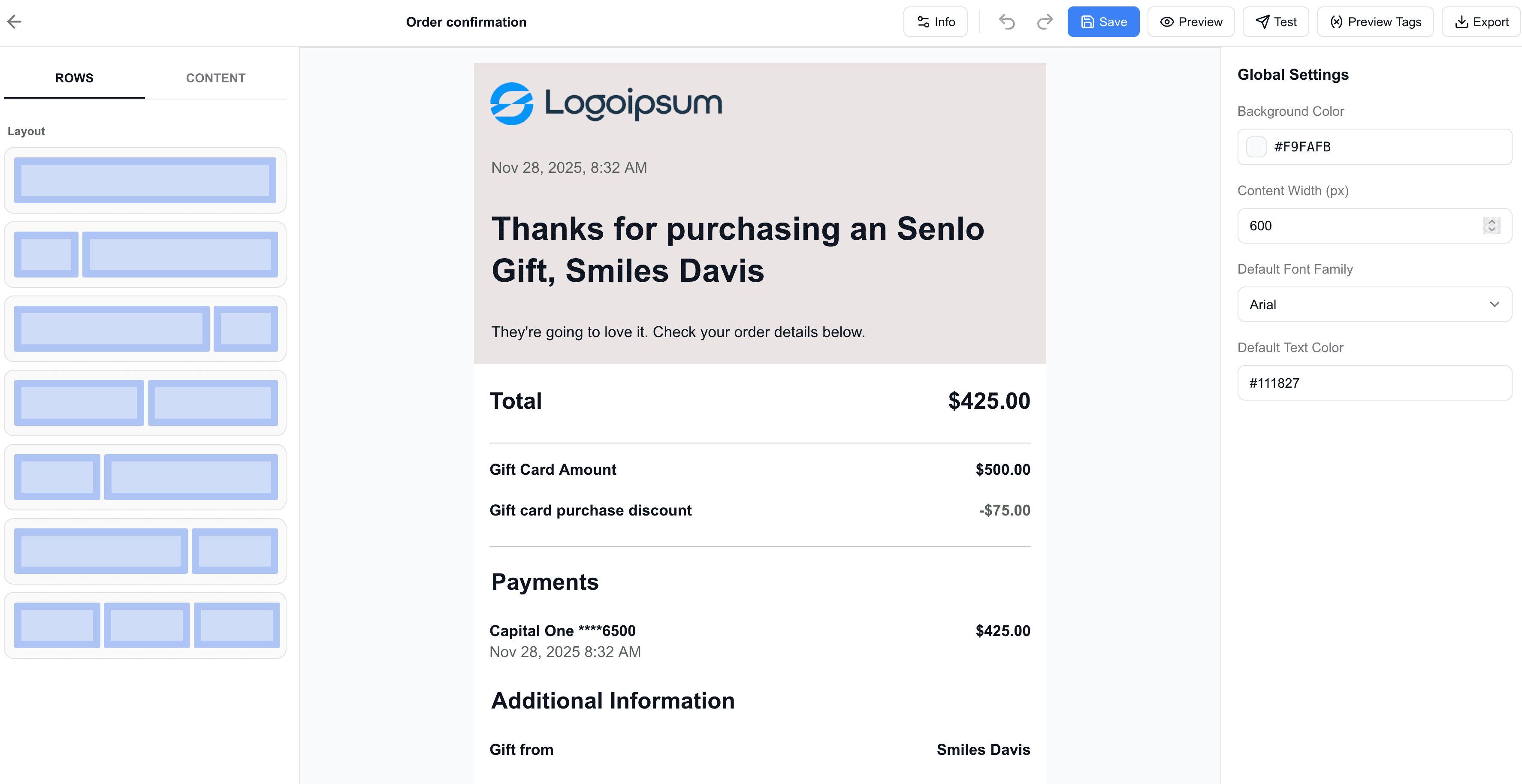 Senlo Editor